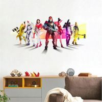 【CW】 effect battle wall stickers wallpaper for kindergarten kids room decoration vinyl bedroom decals