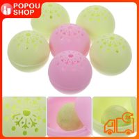 POPOUSHOP 6PCS รองเท้า FRESTENERS รองเท้าผ้ารองเท้า DEODORIZER BALLS ODOR ELIMINATOR สำหรับห้องส้วมกระเป๋ายิม