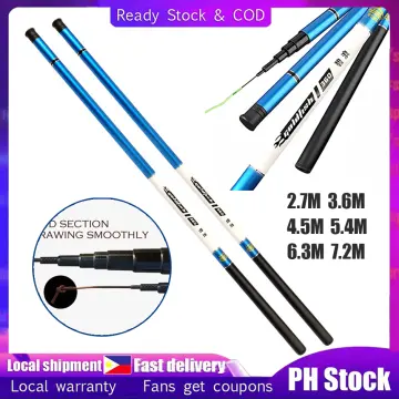 1.5M / 1.8M / 2.1M / 2.4M / 2.7M / 3.0M Glassfiber Telescopic Fishing Rod  Sea Rod Ocean Rod Fishing Pole Casting Rods