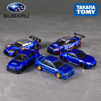 TOMY JDM Subaru STI WRX Subaru BRZ ล้อแม็กรถยนต์ D Iecasts และของเล่นยานพาหนะรถรุ่นขนาดจิ๋วรุ่นรถสำหรับเด็ก