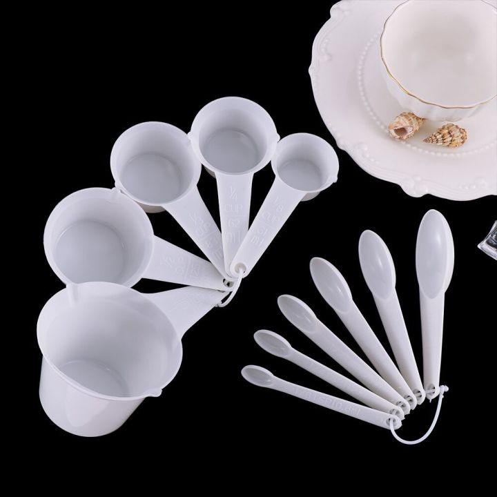 Heavy Duty Measuring Cups 11pcs Plastic Measuring Spoons and