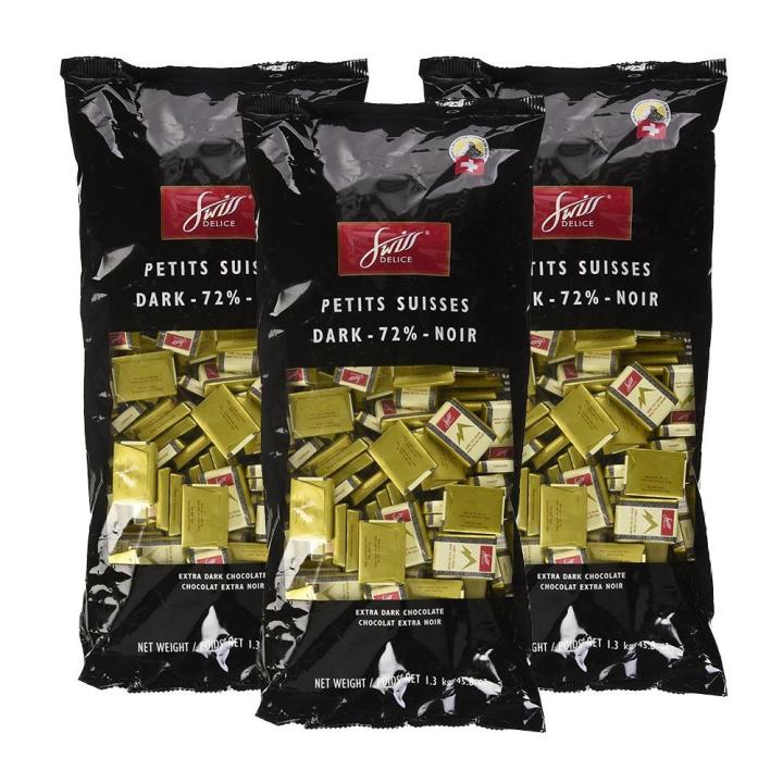 Swiss delice dark chocolate 3 Pack (1.3kg per pack) Lazada PH