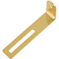 Pickguard Bracket Mounting Screws for Electric Guitar Repalcement( Pack of 2) (Gold)