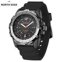 NORTH EDGE EVOQUE2นาฬิกาผู้ชายพลังงานแสงอาทิตย์,Jam Tangan Digital กันน้ำ50เมตร Og นาฬิกากีฬาผู้ชายเข็มทิศการนับถอยหลัง2023ใหม่แสงแบบไดนามิกส่องสว่างระยะไกลนาฬิกาสำหรับผู้ชายวัดความเร็วในการว่ายน้ำ