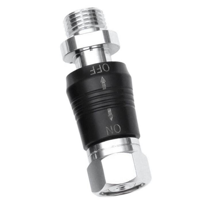 scuba-diving-regulator-adaptor-9-16-thread-connector-with-on-off-switch-bcd-valve-medium-pressure-replacement