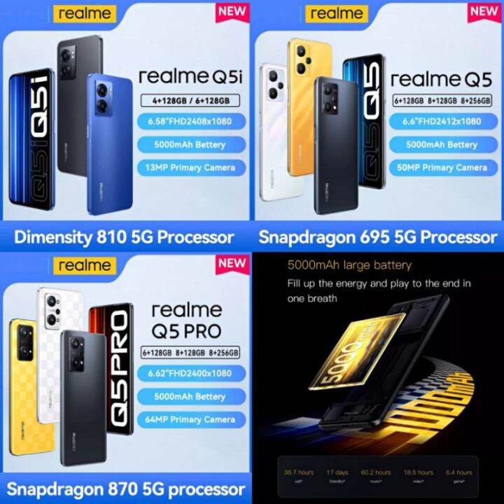Realme Q5 Pro Q5i 5G Smartphone No COD | Lazada PH