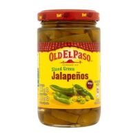 Old El Paso Sliced Green Jalapenos 215g