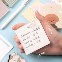 Creative Mini Notebook Memo Pad Small Daily Weekly Planner Notepad Blank Ring Buckle Portable Notebooks Stationery Drop Shipping