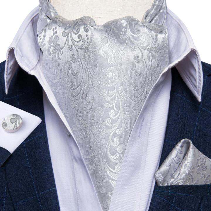 men-luxury-silver-paisley-silk-ascot-tie-set-wedding-party-cravat-white-ties-handkerchief-cufflinks-necktie-ring-sets-dibangu