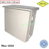 MOS ตู้ กันน้ำ สำหรับ ประกอบวงจรไฟฟ้า รุ่น MOS-202 (ขนาด 30*31*13 CM ) ตู้พลาสติก กันฝน กันฝุ่น สีน้ำตาล ตู้ คอนโทรล ตู้ พักสายไฟ ตู้เมนไฟฟ้า ตู้คอนซูเมอร์ ตู้เบรกเกอร์ ตู้ควบคุมปั้มน้ำ (โปรโมชั่น ยิ่งซื้อ ยิ่งลด)