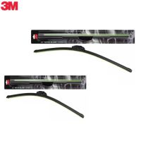 3M Car Wiper Blade ใบปัดน้ำฝน (2ชิ้น) Mitsubishi Pajero, Triton กระบะ Cyclone L200, Strada รุ่น Silicone ซิลิโคน Stainless สแตนเลส