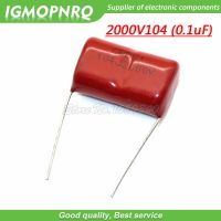 10PCS 0.1uF 2000V 2KV CBB 104 100NF Polypropylene film capacitor pitch 25mm CBB81 2000V104J-P25 Electrical Circuitry Parts