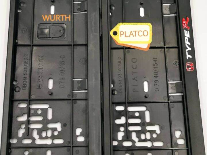 WURTH Original Plate Holder 5"x21" l Imported from EU l Wurth Alternatives plate holder 5"X21