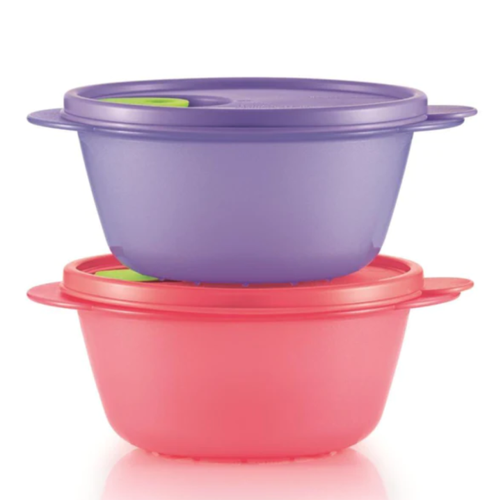 Tupperware Crystalware Bowl (2) 800ml | Lazada