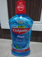 Colgate Plax น้ำยาบ้วนปาก คอลเกต พลักซ์ เปปเปอร์มินท์ เฟรช 1ลิตร Peppermint Fresh