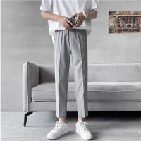 Mens Pants Cal Slim Fit Cropped Pants Straight Leg Pants Sports and Ankle Pants