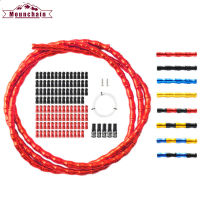 Mounchain จักรยานสายเบรคชุดตัวเรือนจักรยานสายเบรคจักรยาน1.1เมตร,สายเบรคเส้นก๋วยเตี๋ยวอุปกรณ์ท่อสำหรับจักรยานเสือหมอบ MTB