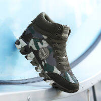 Women outdoor camouflage shoes lady sports shoes army green travel casual shoes