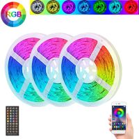 Bluetooth LED Strip Lights RGB 15M/450 Lights Strip Lights with 40Keys Remote for Room Bar Christmas Party