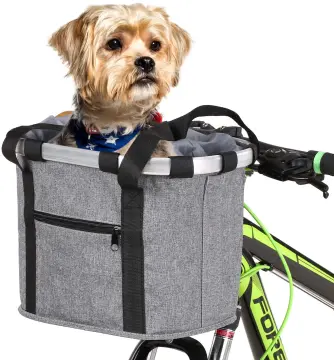 mountain bike basket for dog