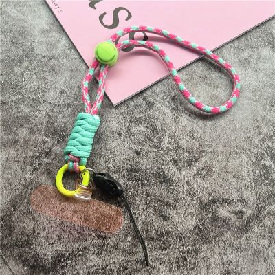 Luxury Keychain Colorful Lanyard for Keys Accessories Exquisite Landyard with Cards Universal One Piece Korea Phone Keychain Key Chains