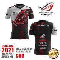 เสื้อเกม 2023 rog สำหรับผู้ใหญ่และเด็ก