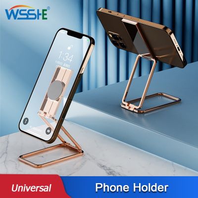 Phone Ring Holder Metal Finger Kickstand Rotation Magnetic Car Mount Grip Foldable Desktop Stand Ultra Thin Smartphone Bracket