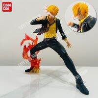 อะนิเมะเรื่องวันพีชใหม่ Sanji ภาพอนิเมะเท้าปีศาจลมเท้าพีวีซีตุ๊กตาของเล่นรูปแบบการเก็บรวบรวมหุ่นแอคชั่น