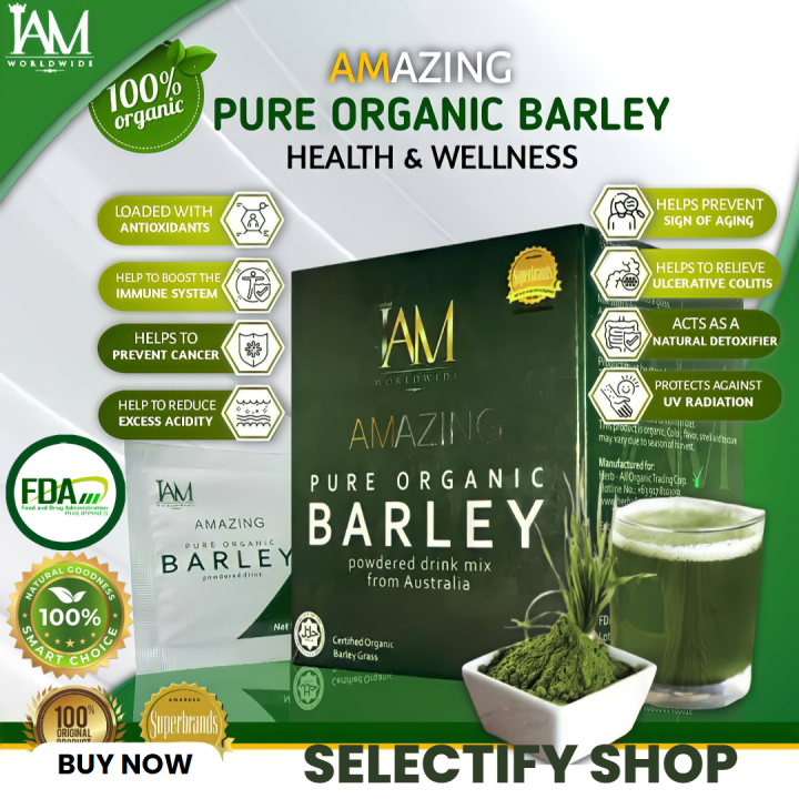 Amazing Barley herbal Amazing powder Pure Organic Barley promo Drink by ...