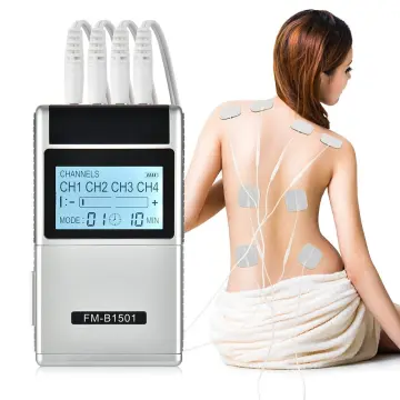 EMS TENS Unit Muscle Stimulator for Pain Relief Therapy,72 Modes Electronic  Pulse Muscle Massager, 40 Level Intensity tens stim Machine,with 12  Electrode Pads/Storage Bag