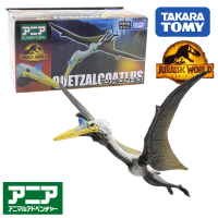 Takara Tomy Tomica Ania Jurassic World Quetzalcoatus Mini ABS แบบหล่อจาก Kids Toys การศึกษายอดนิยมตุ๊กตาเด็กทารกสุดยอด