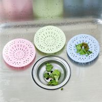 【hot】 Shower Drain Silicone Sink Filter Hair Stopper Catcher Accessories Bathtub Strainer Sewer Outfall