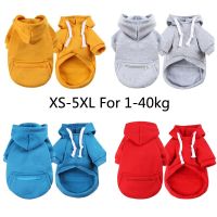 Autumn Winter Big Dog Clothes with Zipper Pocket Dog Hoodie Small Large Dog Coat Jacket Designer Pet Dog Clothes Winter Sweater