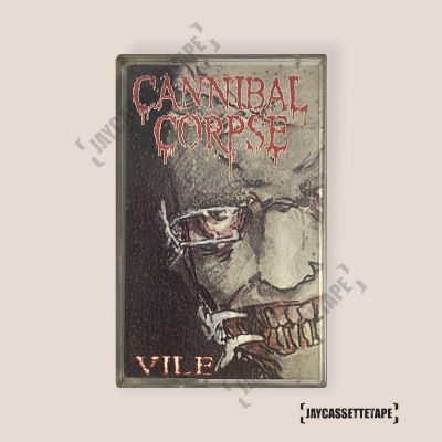 เทปเพลง เทปคาสเซ็ต เทปคาสเซ็ท Cassette Tape เทปเพลงสากล  Cannibal Corpse อัลบั้ม Vile