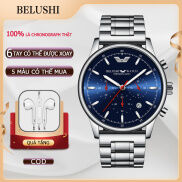 BELUSHI đồng hồ nam 2021 Casual đẹp Chronograph Thời trang Lịch Chống nước