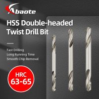 ABAOTE Double Head Twist Drill Bit Set 2.5mm 6mm HSS Round Handle Drill Bits For Metal Hole Cutter Tools