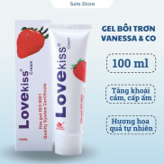 Gel bôi trơn Love Kiss, Hot Kiss, Silk Touch hương trái cây