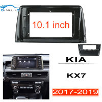 Honxun 10.1นิ้ว ชุดติดตั้งบนบอร์ด หน้ากากวิทยุ 2din android กรอบวิทยุ สำหรับ KIA KX7 2017-2019