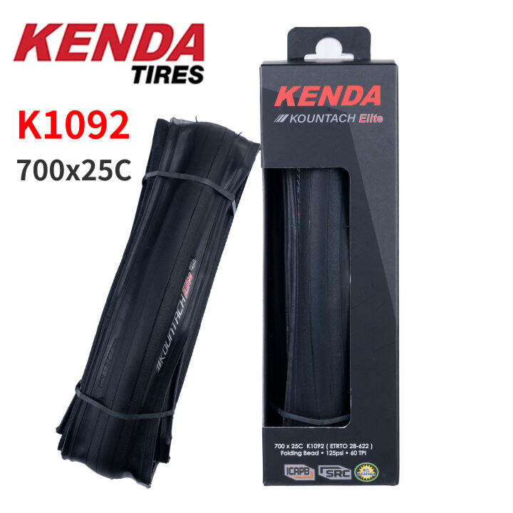 【Legit】Kenda K1092 KOUNTACH ELITE Bicycle Tire 700x25C Folding Bead