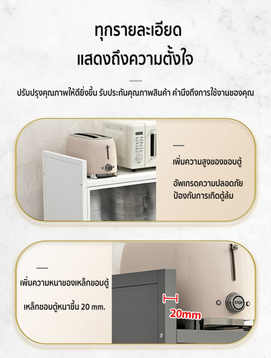 carpenter-craft-ตู้กับข้าว-ชั้นวางของในครัว-3-4-5ชั้น-ตู้วางของตู้เก็บของชั้นวางอุป-ตู้เก็บของอเนกประสงค์-รัวตู้กับข้าวพร้อมประตูตู้-สีเทา