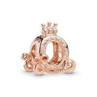 [พร้อมส่ง สินค้าแท้ ? ] Pandora Crown O Rose Gold