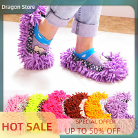 Dragon ใหม่1 pcs มัลติฟังก์ชั่กวาดพื้นเปิดขี้เกียจลาก overshoes รองเท้าแตะสะอาดเหมาะกับหมวกซับทำความสะอาดฝาครอบรองเท้าครอบคลุมสะอาด