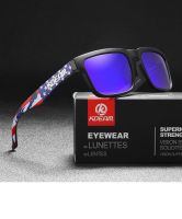 NEW !! USA BLUE Lens LIMITED EDITION แว่นตากันแดด เลนส์ HD Polarized กันแสงUV400 สำหรับเดินทาง ขับรถ  ขี่มอเตอรไซต์ ปันจักรยาน ตกปลา กิจกรรมกลางแจ้ง พร้อมส่ง