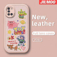 "JIUMOO เคสนิ่มซิลิโคนเคสใส่โทรศัพท์หนังกันกระแทกดีไซน์ใหม่ลายการ์ตูน M31 A31 M31เคสของเล่นน่ารักเคสป้องกันรวมทุกอย่าง"