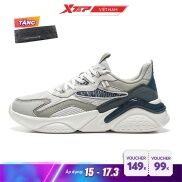 Giày thể thao nam Xtep chính hãng, dáng basic