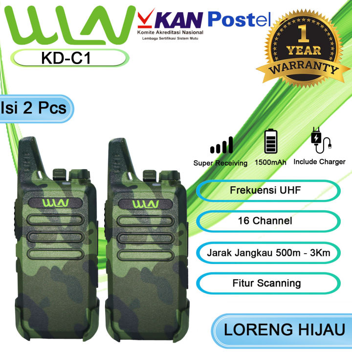 Ht Walkie Talkie Winlan Wln Kd C Loreng All Variant Lazada Indonesia