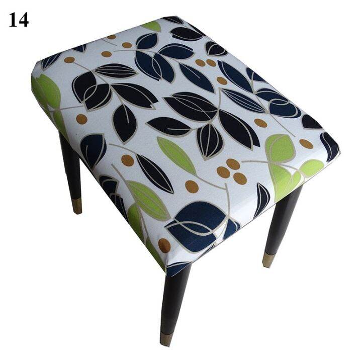 freeshipping-flower-printed-seat-protector-elastic-square-chair-cover-removable-dustproof-stool-covers-for-bedroom-kitchen-stool