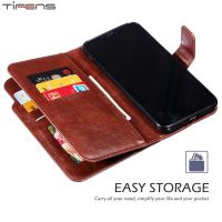 Luxury Leather Case For iPhone 14 13 12 Mini 11 Pro 6 6s 7 8 Plus X XR XS Max 5 5s SE 2020 2022 Wallet Flip Card Phone Bag Cover