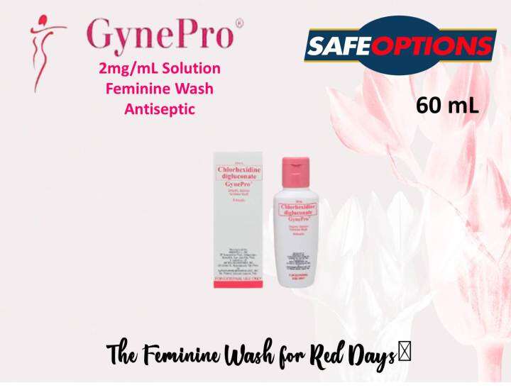 Authentic GYNEPRO Feminine Wash (60 mL) Lazada PH