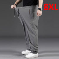 8XL Plus ขนาดกางเกงผู้ชาย Baggy กางเกงแฟชั่น Casual Elastic เอวกางเกงชาย Sweatpants ขนาดใหญ่8XL กางเกงชาย...